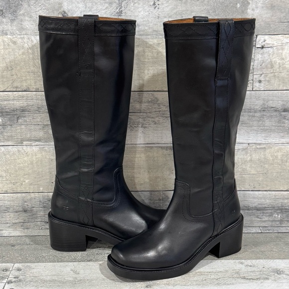 FRYE Kate Block Heel Women’s Boot In Banana - Size - 7BD - Picture 1 of 15